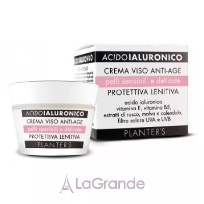 Planter's Hyaluronic Anti-Age Face Cream Soothing Protection        
