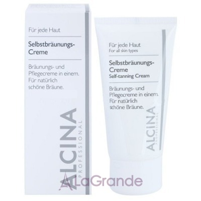 Alcina Self Tanning Facial Cream   