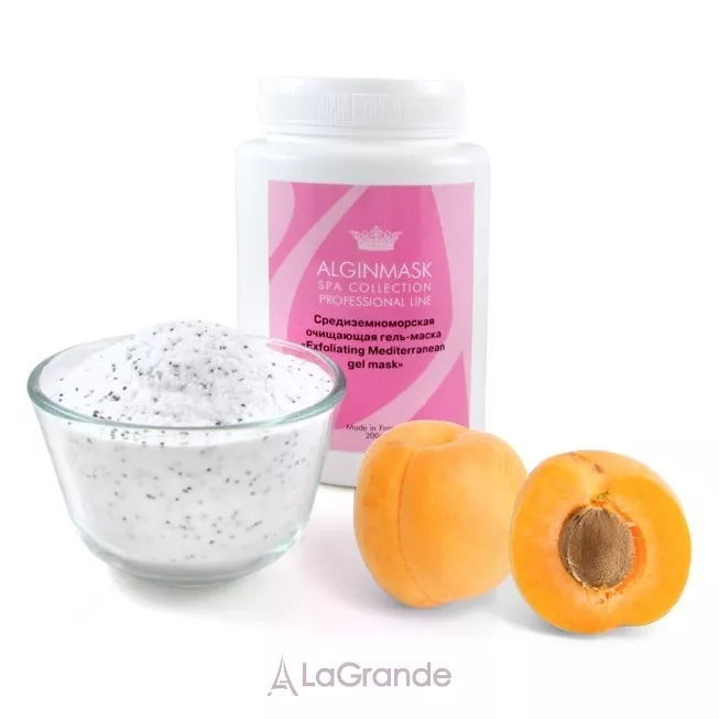 Elitecosmetic Exfoliating Mediterranean Gel Mask �pricot Kernel Oil & Blue Poppy Seeds ����������������� ����-����� ��� �������, �� �����