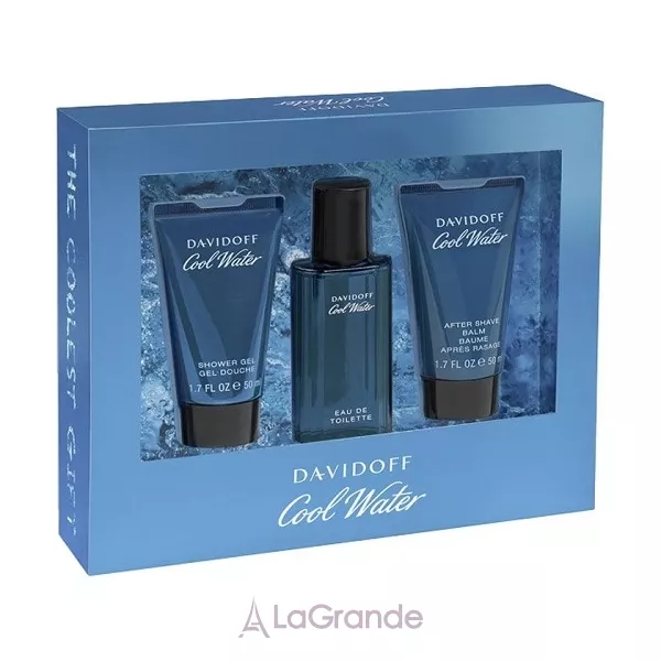 Davidoff Cool Water Man ����� (��������� ���� 40 �� + ���� ��� ���� 50 �� + ������� ����� ������ 50 ��)