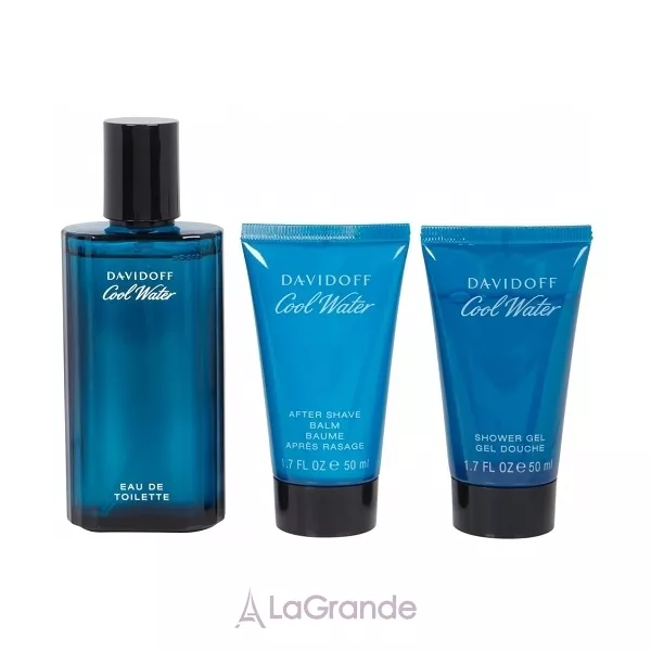 Davidoff Cool Water Man ����� (��������� ���� 40 �� + ���� ��� ���� 50 �� + ������� ����� ������ 50 ��)