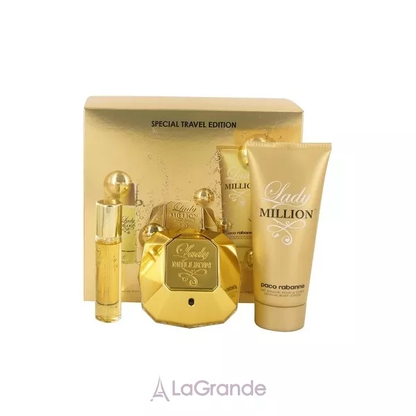 Paco Rabanne Lady Million ���� (����������� ���� 80 �� + ������� 5 �� + ������� ��� ��� 100 ��)