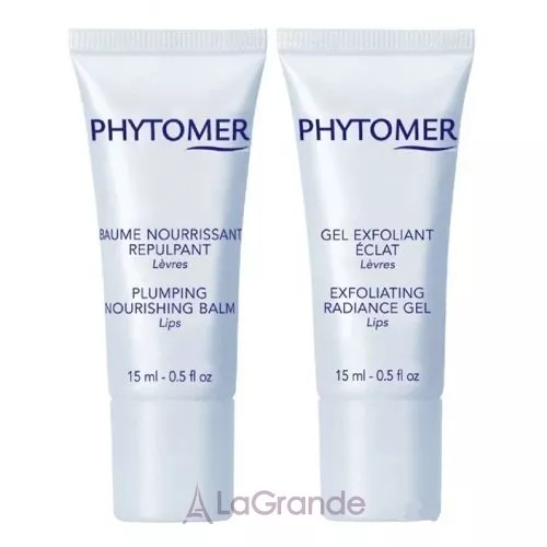 Phytomer Lip Plumping Duo Exfoliating Radiance Gel & Plumping Nourishing Balm ����� ��� ��� (����-���������� � ������� ��� ������ ���)