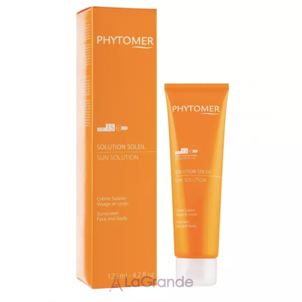 Phytomer Moisturising Sun Cream Sunscreen Face and Body SPF15 �������������� ���� ��� ���� � ����