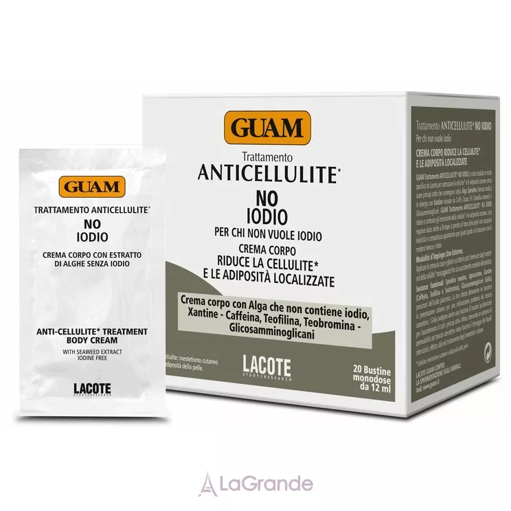 GUAM Trattamento Anticellulite No Iodio Crema Corpo ������������� ���� ��� ��� ��� ����� ����