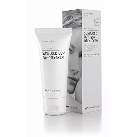 Innoaesthetics Sunblock UVP 50+ Oily Skin �������������� ���� � ���������� �������� ��� ������ ����