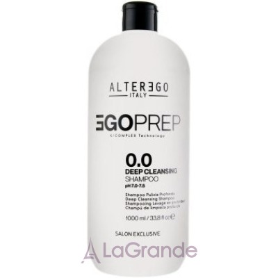 Alter Ego Egoliss Egoprep 0.0 Deep Cleansing Shampoo     