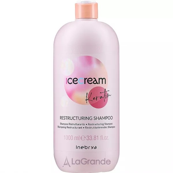Inebrya Ice Cream Keratin Restructuring Shampoo ��������������� ������� c ���������
