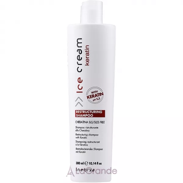 Inebrya Ice Cream Keratin Restructuring Shampoo ��������������� ������� c ���������
