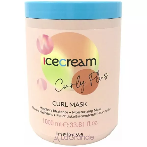Inebrya Ice Cream Curly Plus Curl Mask ����� ��� ���������� �������, �� ������� � ������� ��������