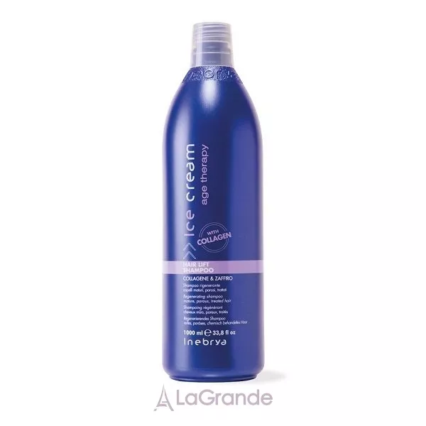 Inebrya Ice Cream Age Therapy Hair Lift Collagen Shampoo ������� ��� ���������� ������ �� ��������� �������