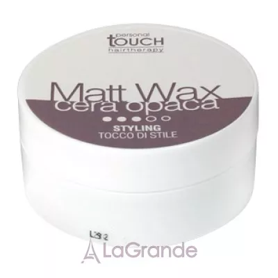Personal Touch Matt Wax    