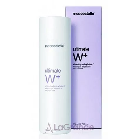 Mesoestetic Ultimate W+ Whitening Toning Lotion ����������� ������������ ������ ��� ����