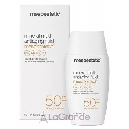 Mesoestetic Mineral Matt Antiaging Fluid SPF50 ����������� ���������� �������������� ���������