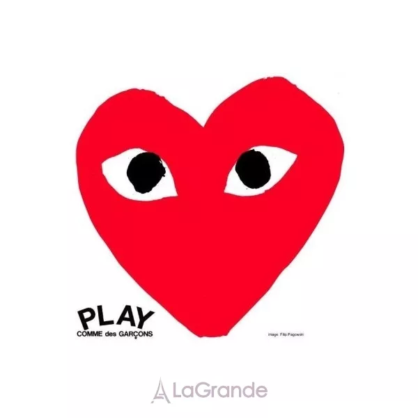 Comme des Garcons Play Red ��������� ����
