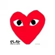 Comme des Garcons Play Red  