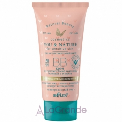 Bielita You & Nature for Sensitive Skin SPF 20 -    ,   