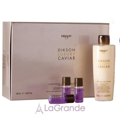 Dikson Luxury Caviar oncetrated Fluid+Revitalizing ream    