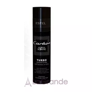 Estel Professional Alpha Homme Carbon Turbo Shampoo for body and hair ������� ��� ������� �� ���