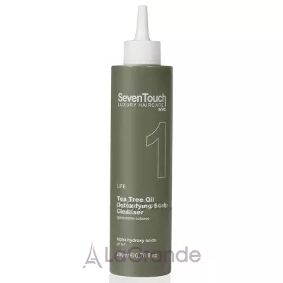 Seven Touch Tea Tree Oil Detoxifying Scalp Cleanser  -     볺  