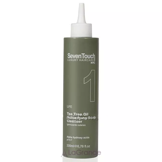 Seven Touch Tea Tree Oil Detoxifying Scalp Cleanser ��������� ������-���� ��� ���� ������ � �볺� ������� ������
