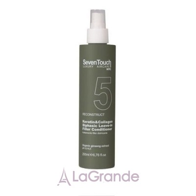 Seven Touch Keratin & Collagen Biphasic Leave-in Filler Conditioner       