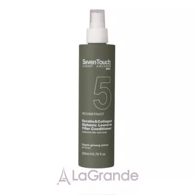 Seven Touch Keratin & Collagen Biphasic Leave-in Filler Conditioner       