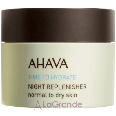 Ahava Time to Hydrate Night Replenisher Normal to Dry Skin ͳ      