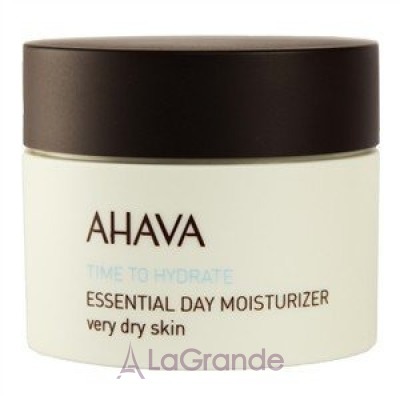 Ahava Time to Hydrate Essential Day Moisturizer Very Dry Skin   