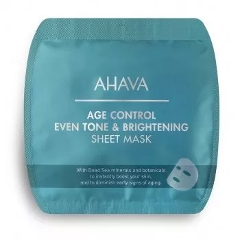 Ahava Time to Smooth Age Control Even Tone & Brightening Sheet Mask ��������� �������� �����, �� ��������