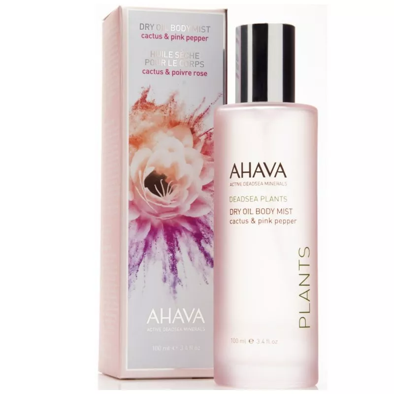 Ahava Deadsea Plants Dry Oil Body Mist Cactus & Pink Pepper ���� ��� ��� ��� ������� �� ������� �������