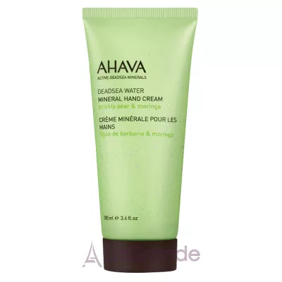 Ahava Deadsea Water Mineral Hand Cream Prickly Pear & Moringa     