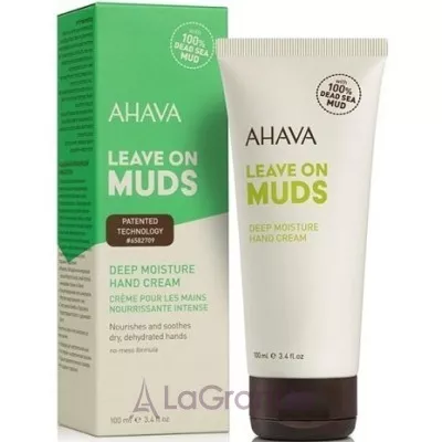 Ahava Leave On Mud Deep Moisture Hand Cream    