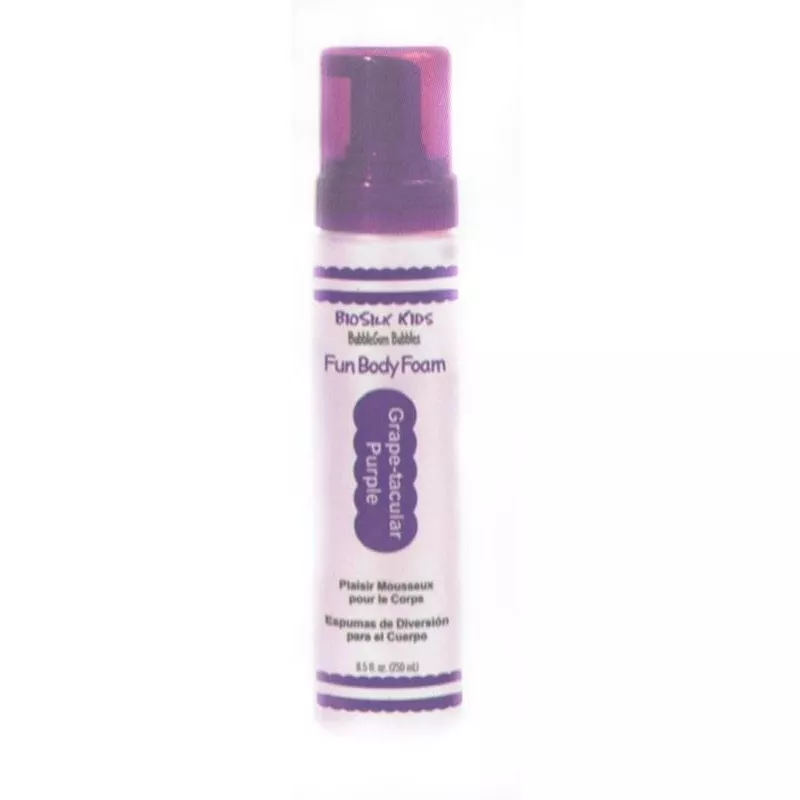 BioSilk Kids BubbleGum Bubbles Fun Body Foam Grape-Tacular Purple ó����������� ��� ��� ����� �� ������� ���������