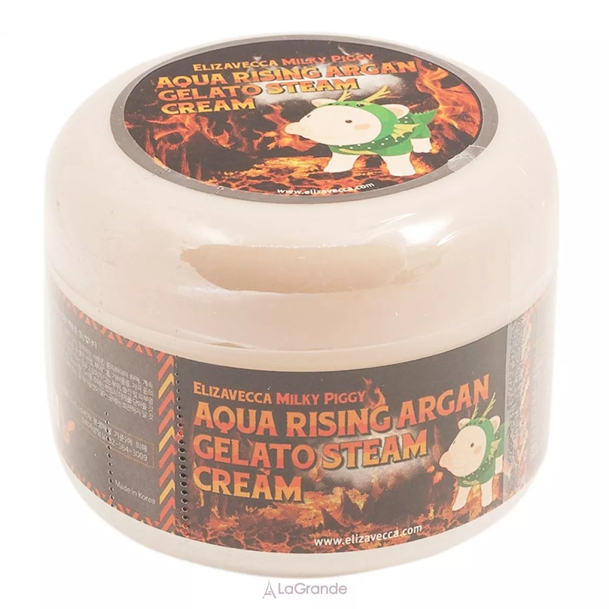 Elizavecca Milky Piggy Aqua Rising Argan Gelato Steam Cream ���� ����������� ��� ����