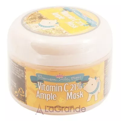 Elizavecca Milky Piggy Vitamin C 21% Ample Mask      C,  