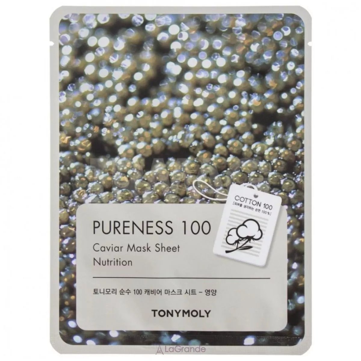 Tony Moly Pureness 100 Caviar Mask Sheet �������� ����� � ������ �����
