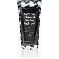 FarmStay Charcoal Black Head Peel-off Mask Pack ����������� �����-����� � �������