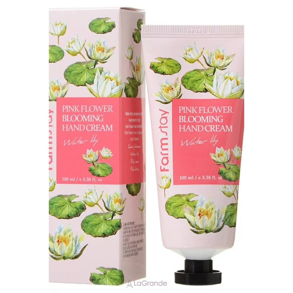 FarmStay Pink Flower Blooming Hand Cream Water Lily ���� ��� ��� �� ����� ��������� ������ �볿