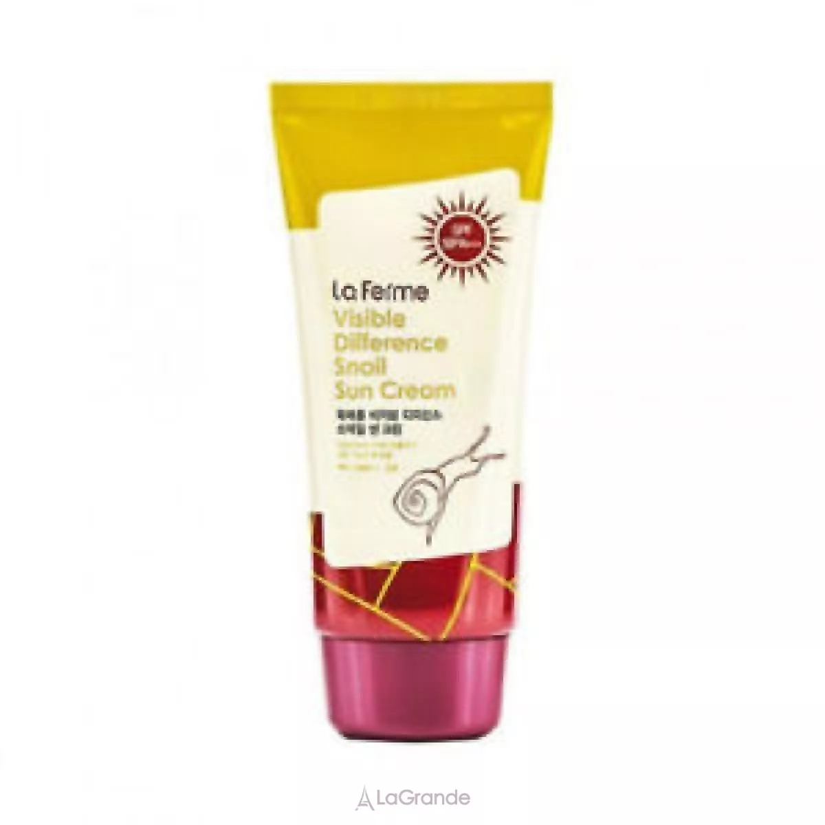 FarmStay Visible Difference Snail Sun Cream SPF 50+ �������������� ���� � ���������� ������