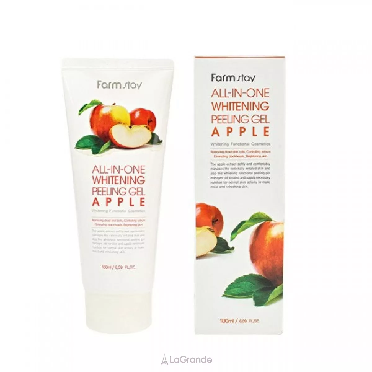 FarmStay All-In-One Whitening Peeling Gel Apple ϳ���-���� ��� ������� �� ����� ��������� ������