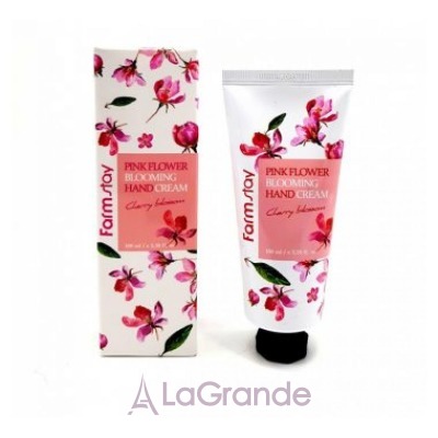 FarmStay Pink Flower Blooming Hand Cream Cherry Blossom       