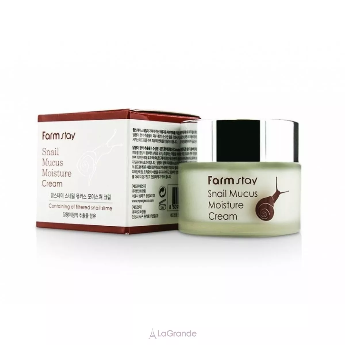 FarmStay Snail Mucus Moisture Cream ����������� ���� � ������� �������