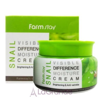 FarmStay  Visible Difference Snail Moisture Cream     