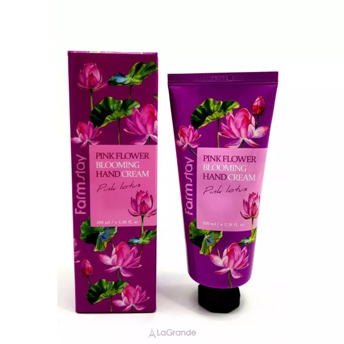 FarmStay Pink Flower Blooming Hand Cream Pink Lotus ���� ��� ��� � ���������� ��������� �������� ������