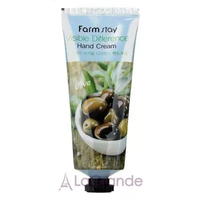 FarmStay Visible Difference Hand Cream Olive Крем для рук з екстрактом оливи