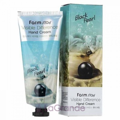 FarmStay Visible Difference Hand Cream Black Pearl       