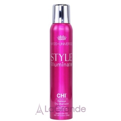 CHI Miss Universe Style Illuminate Restage Dry Shampoo    
