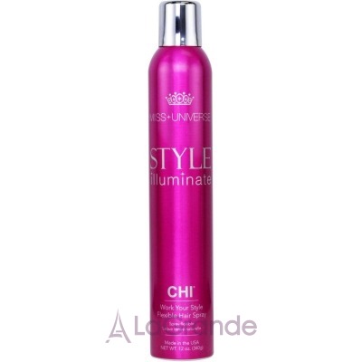 CHI Miss Universe Style Illuminate Flexible Hair Spray   