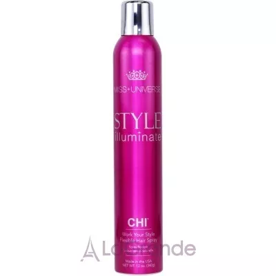 CHI Miss Universe Style Illuminate Flexible Hair Spray   